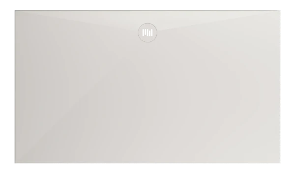 DP.SF.IN.160090.SLS.F001 Procasa Solid 2.0 douchebak solid surface 1600 x 900 x 26 mm - wit - met inliggend afdekplaatje