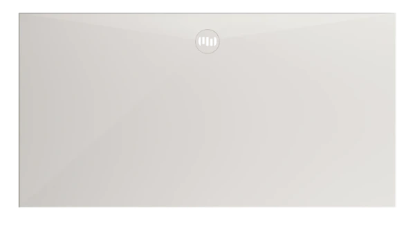 DP.SF.IN.180090.SLS.F001 Procasa Solid 2.0 douchebak solid surface 1800 x 900 x 26 mm - wit - met inliggend afdekplaatje