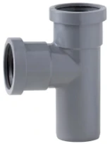 Eupen Eucarigid-RABHT PVC avec joint té réduit 88° MFF 50 x 40 x 40 mm