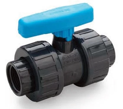 Eupen PVC pression vanne a bille FF 20 x 20 mm