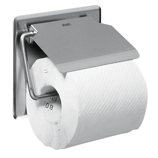 Franke Standard oorte-rouleau de papier toilette avec rabat - acier inoxydable