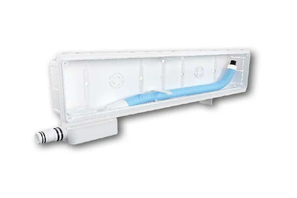 LIN dry safe box 525x160x68mm, horizontale uitlaat