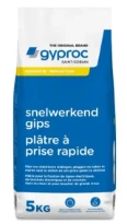Gyproc plâtre à prise rapide (sac de 5 kg) - prix par sac
