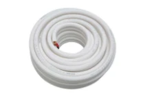 Inoac tuyau frigorifique en cuivre preisolé (rouleau 20m) 1/4 + 3/8 - classe B-S1-D0 - prix par rouleau