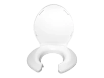 Loggere Big John siège des toilettes - blanc - open voorzijde