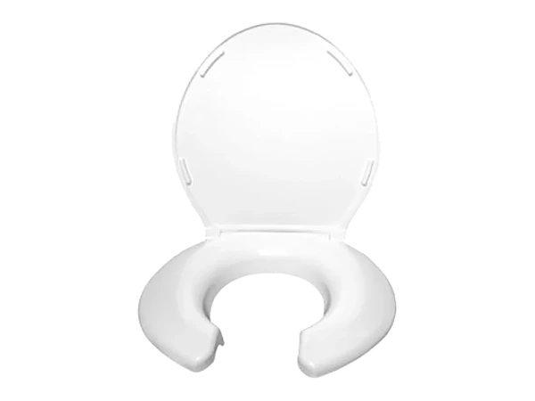 Loggere Big John siège des toilettes - blanc - open voorzijde