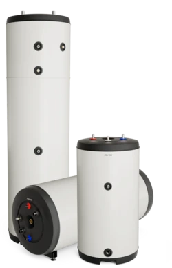 Nibe RSV 200 accumulatieboiler met spiraal 186l - staand - RVS