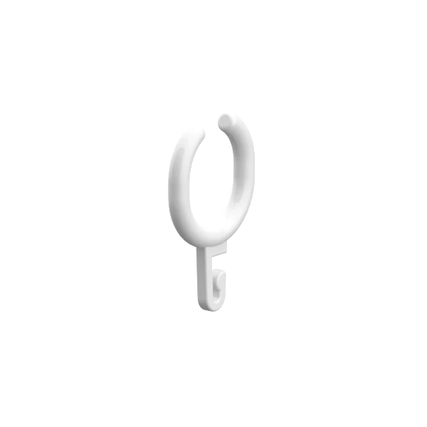 Normbau Nylon Anneau 0361330, 46 x 8 mm, Blanc 019
