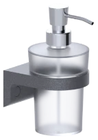 Normbau Distributeur de savon liquide 7500461, 168 x 80 x 100 mm, Cavere® anthracite métallisé 095