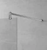POIGNEE D'APPUI MURAL NOVELLINI LUNES barre de renfort 150cm