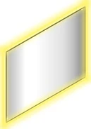 Sleurs Cara miroir sur cadre alu 1400 x 700 x 28 mm - avec éclairage indirect 4 côtes - 3400K