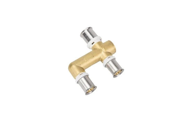 RIIFO Multi messing pers H-stuk 20 x 16 x 16 mm