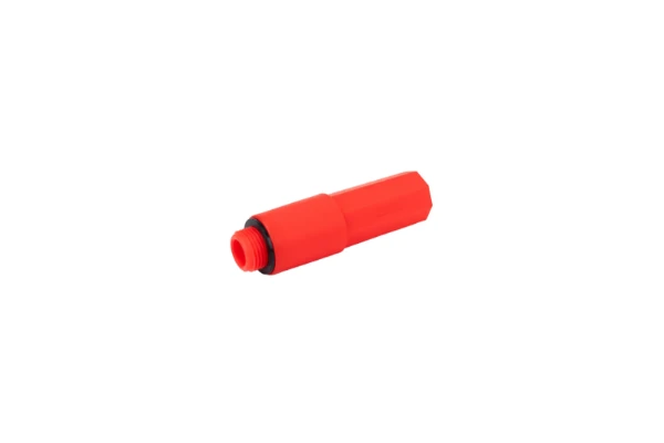 RIIFO Tools test- of afpersstop met O-ring - 1/2 M x 95 mm - rood