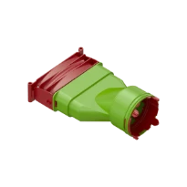 Ubbink Air Excellent système joint-clic AE48C-AE45SC adaptateur - ovale 50/140mm à dia 90mm