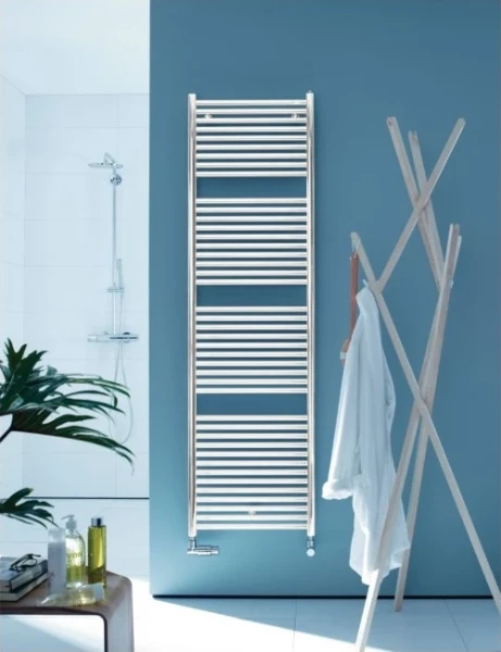 Zehnder Toga EL elektrische handdoekverwarmer 1810 x 600 mm - 900W - RAL9016 - IHE zonder regeling