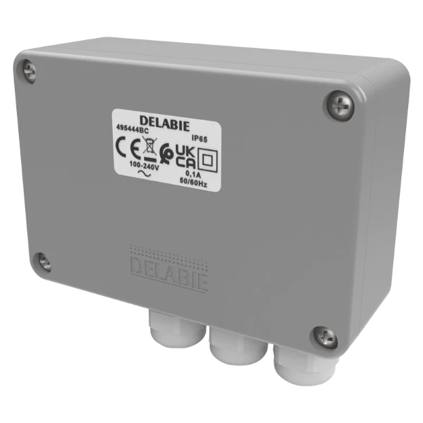 DELABIE Standaard elektronische sturing 230/12V + periodieke spoeling