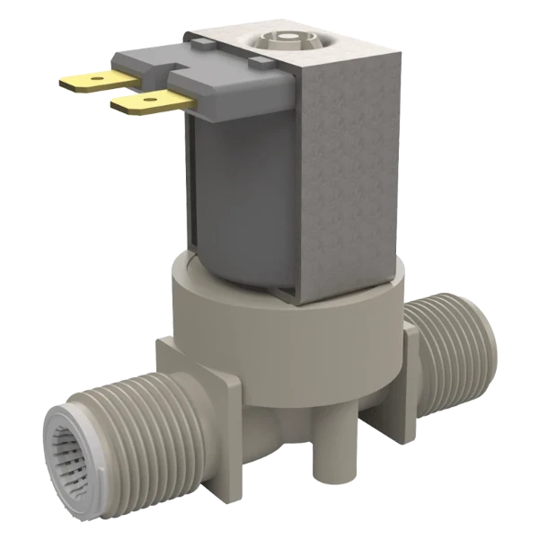 DELABIE Elektroventiel M3/8" 12V+filter vr TEMPOMATIC, BINOPTIC wast.