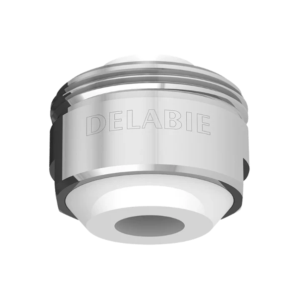 DELABIE Sortie BIOSAFE avec porte brise-jet et joint plat