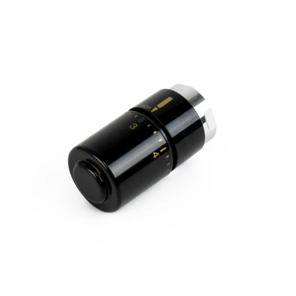 Begetube Optima thermostaatkop - zwart mat