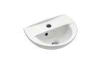 Procasa Normus 2.0 lave-mains 360 x 260 x 145 mm - blanc - avec trou de robinet - avec trop-plein