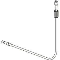 Franke WSS SP BOUTON ROTATIF + CABLE VIDAGE TURBO