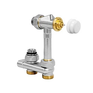 Jaga Ventil raccordement vers le sol - vanne Crossflow - G 3/4 E - Kv standard
