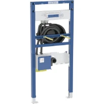 Geberit Duofix elément pour lavabo, 112–130 cm, robinet mural Geberit ONE avec boîtier à encastrer pour commande