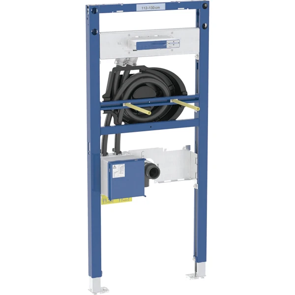 Geberit Duofix elément pour lavabo, 112–130 cm, robinet mural Geberit ONE avec boîtier à encastrer pour commande