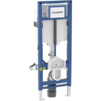 Geberit Duofix elément pour WC suspendu, 112 cm, avec réservoir de chasse à encastrer Sigma 12 cm, logement accessible, WC réglable en hauteur