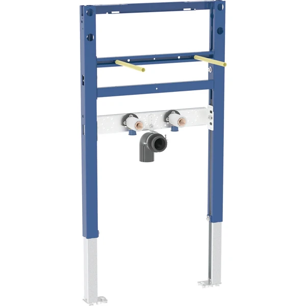 Geberit Duofix elément pour lavabo, 82–98 cm, robinetterie installée sur lavabo