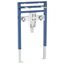 Geberit Duofix elément pour lavabo, 82–98 cm, robinetterie installée sur lavabo, avec siphon à encastrer