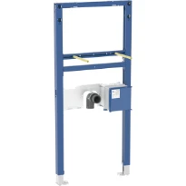 Geberit Duofix elément pour lavabo, 112 cm, robinetterie électronique installée sur lavabo avec boîtier à encastrer pour commande