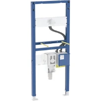 Geberit Duofix elément pour lavabo, 130 cm, robinet mural électronique avec boîtier à encastrer pour commande, avec siphon à encastrer: 50x130x7.4cm,