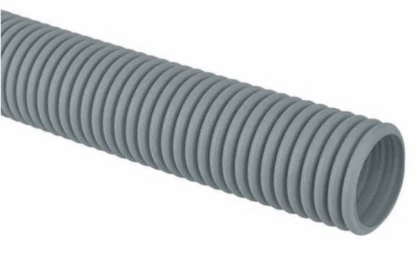 Begetube Profi-Air Carbo-Line ventilatieflexibel 63 mm (rollengte 50m) - donkergrijs - antistatisch en antibacterieel - prijs per meter
