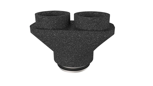 Duco C-Acces broekstuk 2 x 125 mm → 160 mm