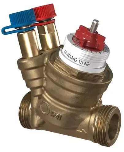 TA Nano drukverschilregelaar met meetnippel MM 1/2 x 1/2