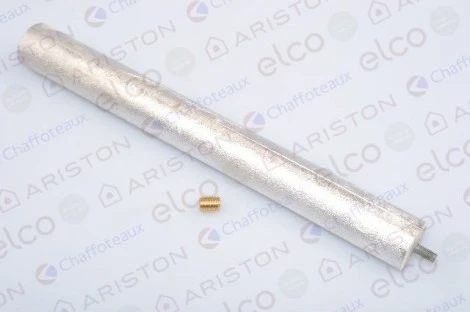 Ariston WSS anode 25,5 x 230 mm - M6-M5-M8