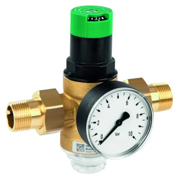 Resideo D06F drukregelaar met manometer MM 4/4 x 4/4