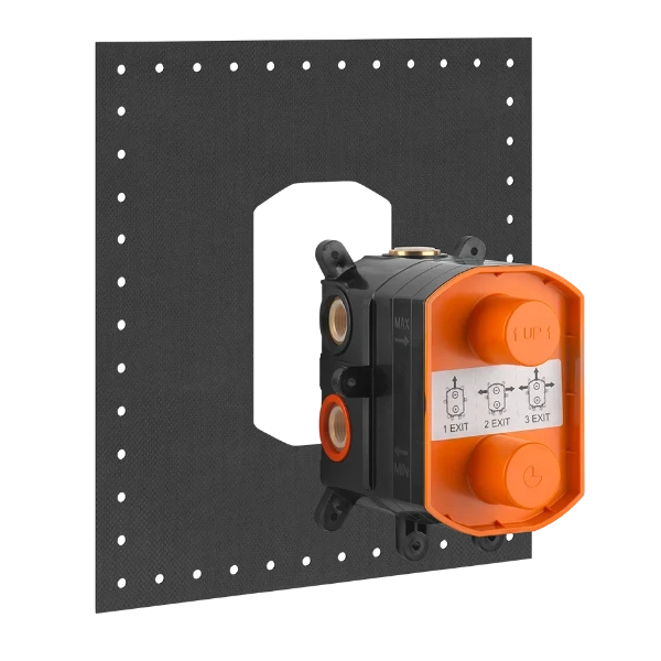 Gessi Via Manzoni inbouwlichaam voor douchethermostaat - 2 functies