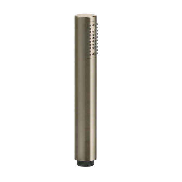 14372#149 Gessi Emporio Shower Handdouche los 1/2" met antikalk. Finox Brushed Nickel
