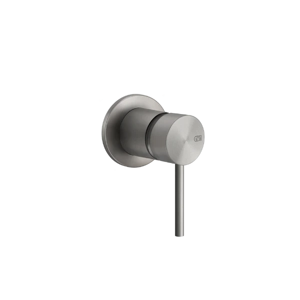 Gessi Flessa Extern deel Wandafstandsbediening Wastafel/Douche 1-weg Steel Brushed