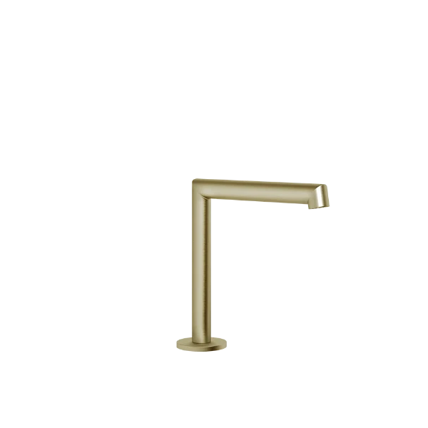 GESSI Ingranaggio Middelgrote wastafeluitloop Brushed Brass PVD