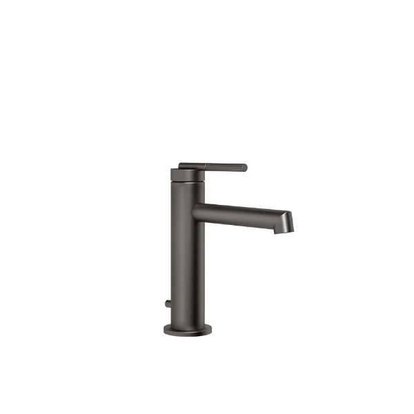 GESSI Ingranaggio Mengkraan Wastafel met waste met buigzame aansluitslangen Geb. Zwart Metaal PVD