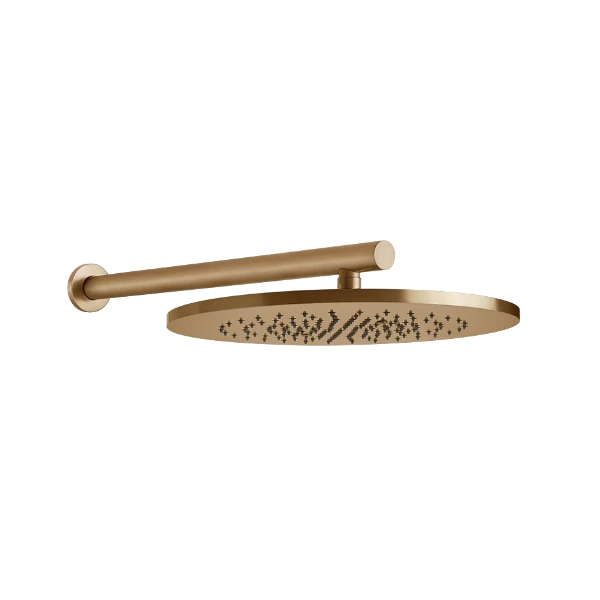 PF54148#726 Gessi Shower316 Oriënteerbare wand-hoofddouchekop Warm Bronze Br. PVD