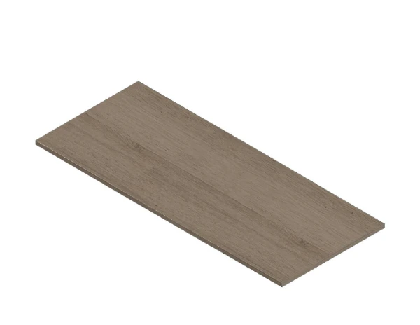 Procasa Kivu wastafelblad Melamine 1200 x 500 x 18 mm - smoked oak