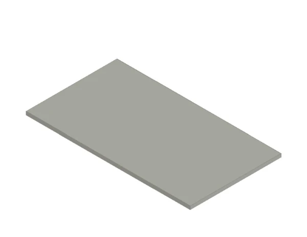 Procasa Kivu wastafelblad laminaat 900 x 500 x 18 mm - lungo