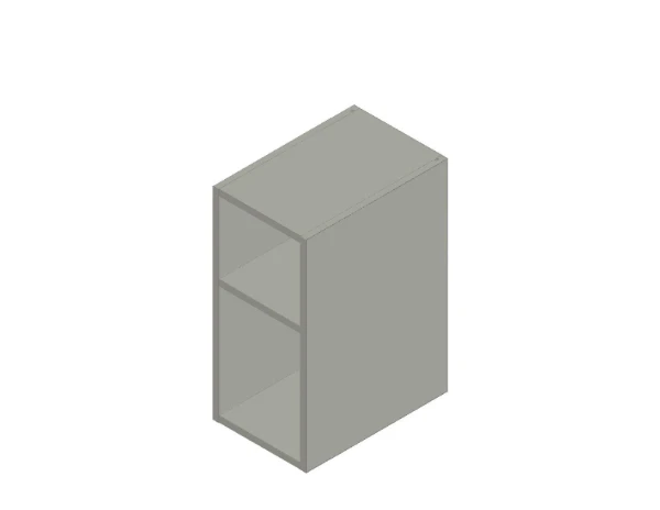 KL2967 Procasa Klaire 65 - open rek 300 x 435 x 650 mm - wit