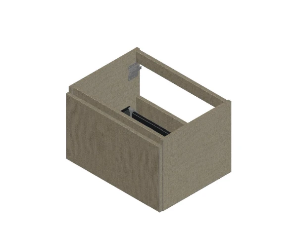 KL3052 Procasa Klaire 39 - wastafelonderkast met 1 lade 600 x 435 x 390 mm - linnen
