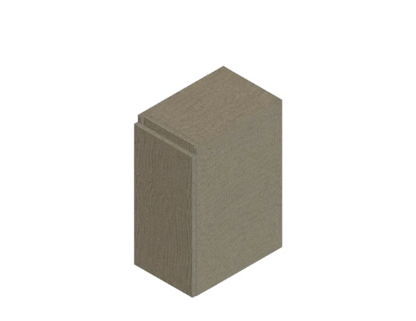 KL3068 Procasa Klaire 65 - wastafelonderkast met 1 deur 300 x 435 x 650 mm - scharnier rechts - linnen