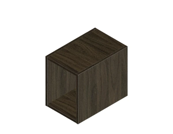 KL3181 Procasa Klaire 39 - open rek 300 x 435 x 390 mm - walnut